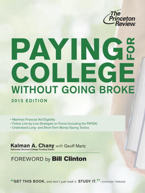 Title details for Paying for College Without Going Broke by Princeton Review - Available